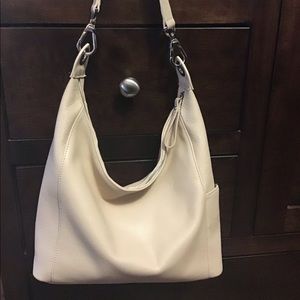 Longchamp Blush colored slouchy purse